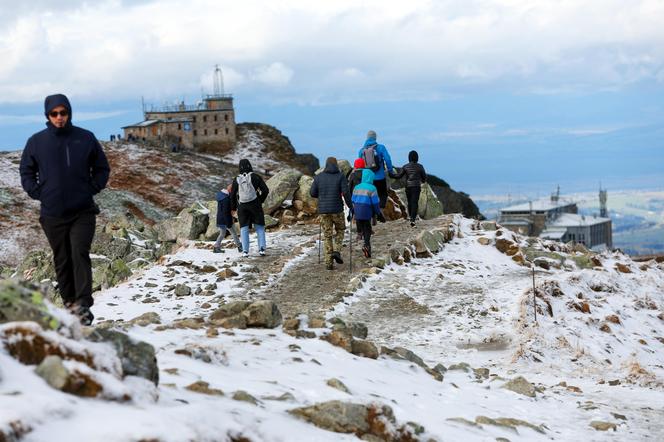 Tatry przysypane śniegiem