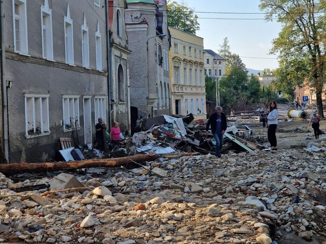 Lądek-Zdrój po powodzi