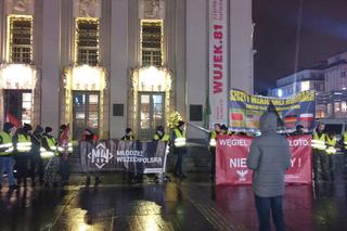 Manifestacja w obronie węgla