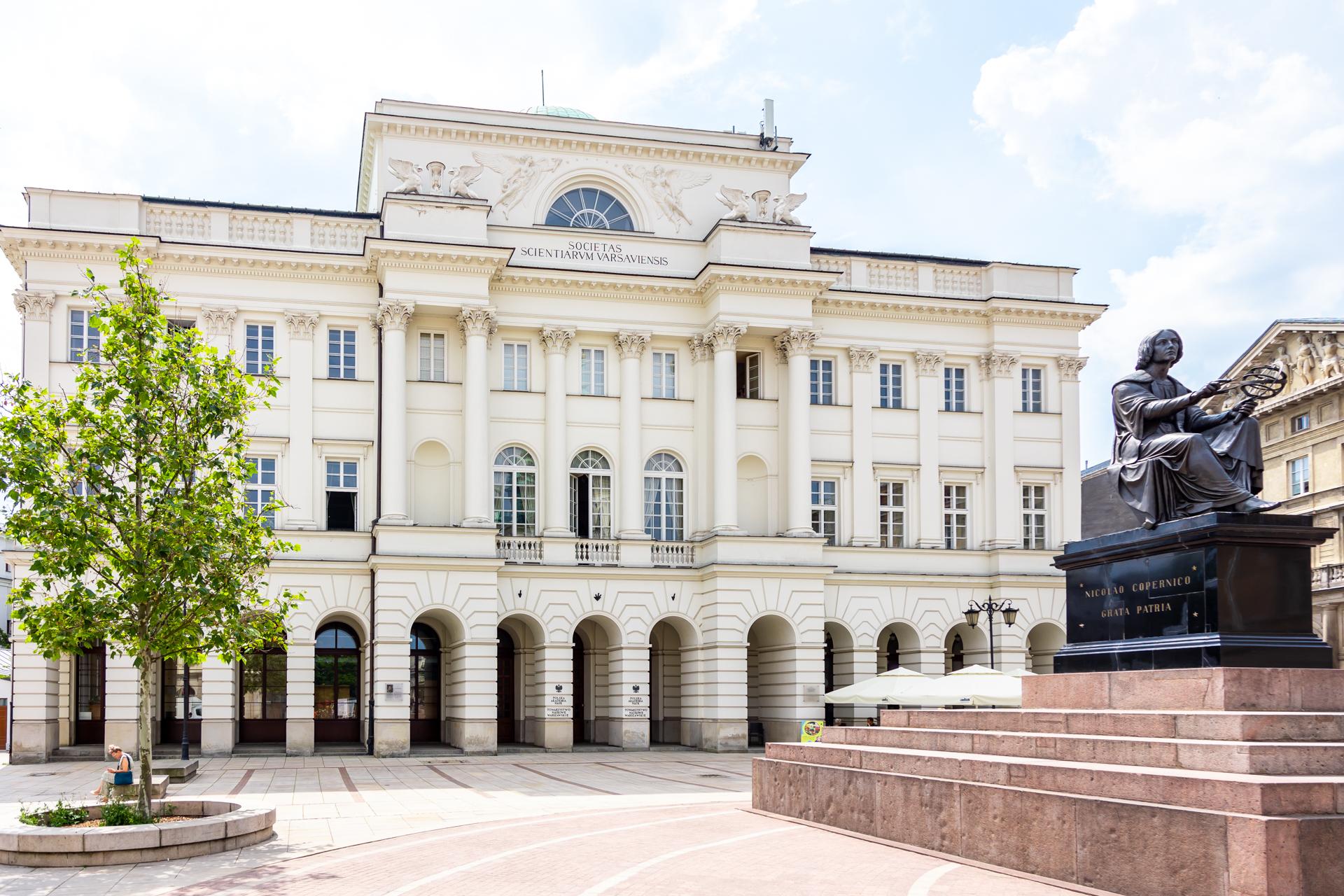 Pałac Staszica. Krakowskie Przedmieście/Nowy Świat
