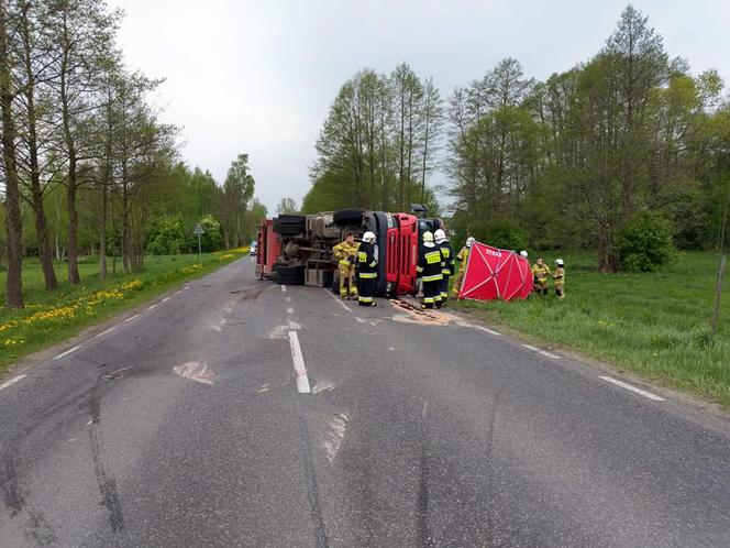 Tragiczny wypadek w Woli Suchożebrskiej, 14.04.2021