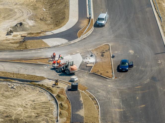 Nowy wiadukt na ul. Przybyszewskiego w Łodzi