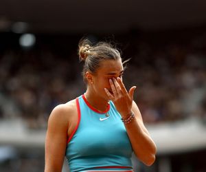 Aryna Sabalenka we łzach po porażce w finale Roland Garros