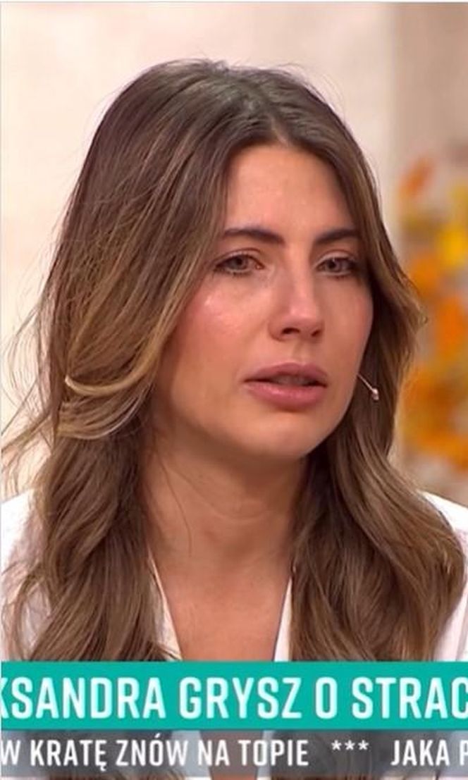 Aleksandra Grysz w programie "Pytanie na śniadanie"