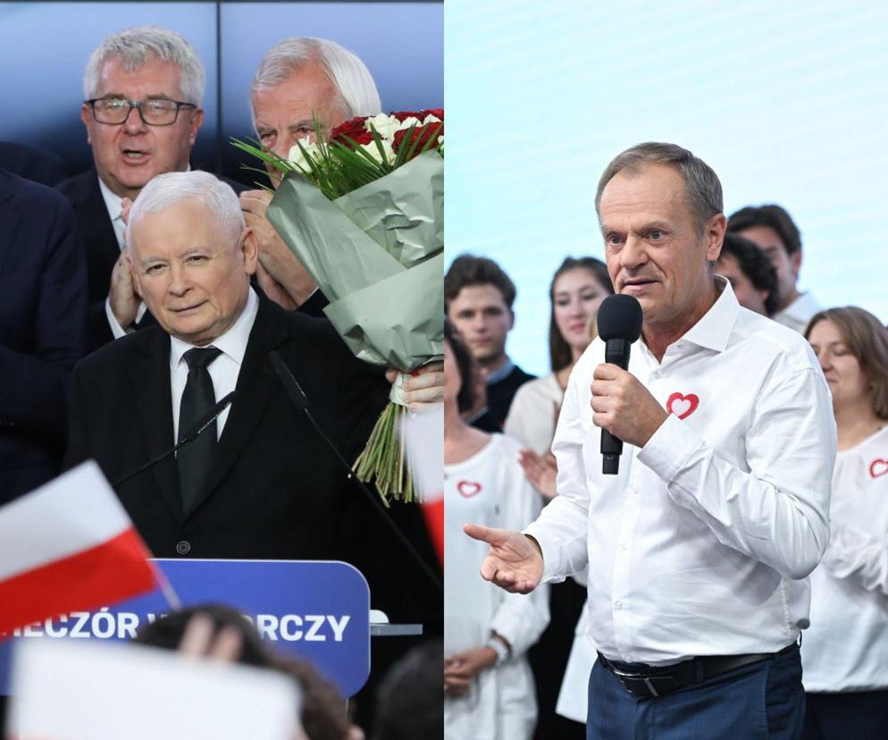Jarosław Kaczyński Donald Tusk