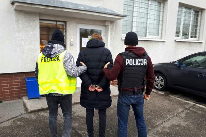 Policja zatrzymała 19-letniego mieszkańca Bydgoszczy