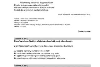 Próbny egzamin ósmoklasisty 2021: Język polski. Odpowiedzi i arkusze sprawdzisz tutaj