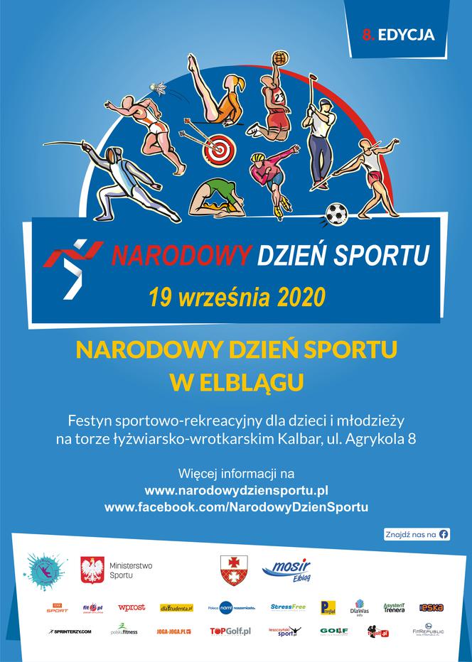 Narodowy Dzień Sportu 2020 w Elblągu