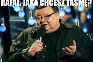 Rafał Trzaskowski, taśma i drzwi