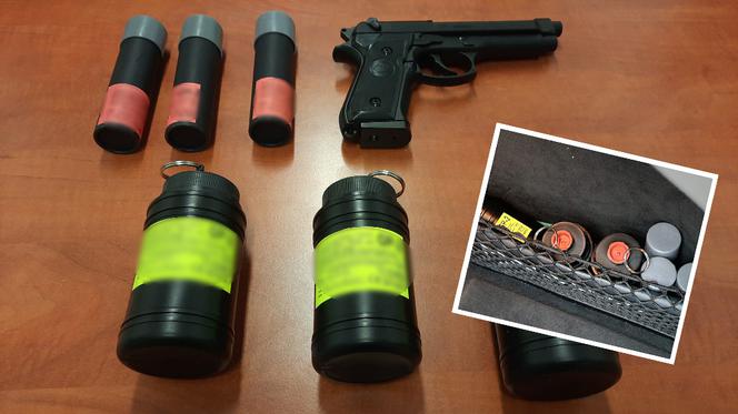 Groził śmiercią prawnikowi, miał pistolet i granaty. Policja zatrzymała 48-latka