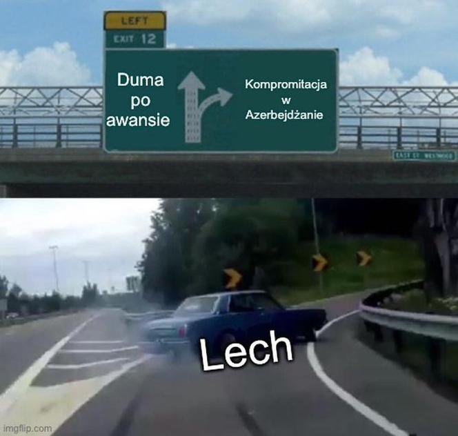   Karabach - Lech: Najlepsze memy po euroklęsce