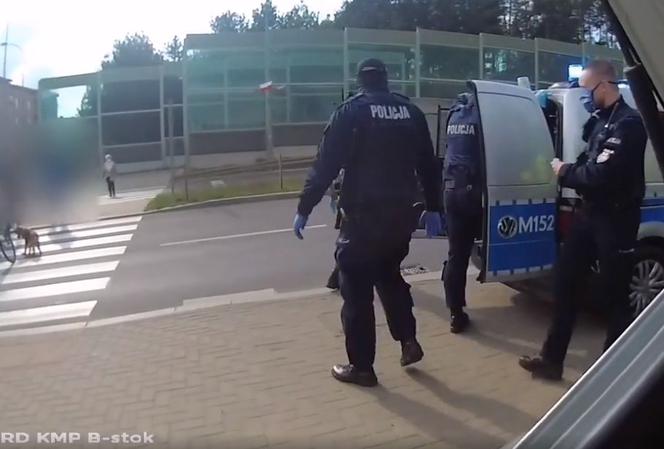 Białystok: Rzucił w policjantów nożami. Grozi mu do 10 lat więzienia