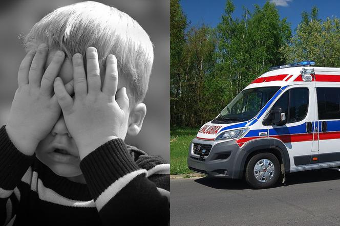 2-letnie dziecko wypadło z okna! Przerażający wypadek w Luboniu