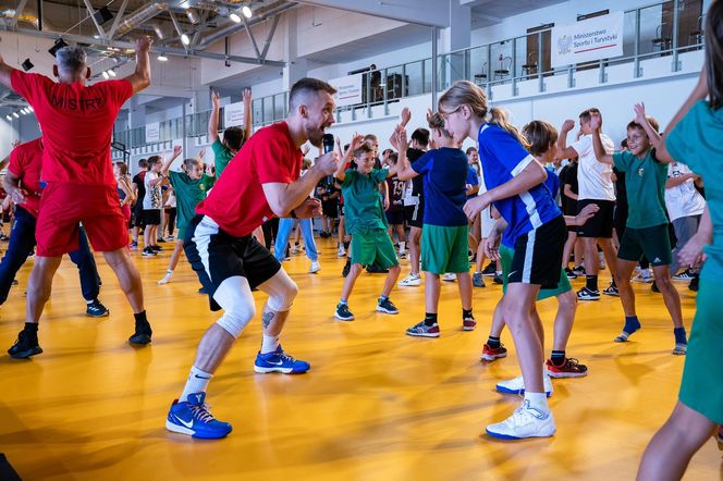 Piknik sportowy byłego zapaśnika Józefa Tracza