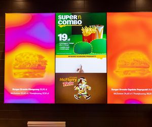 Taki widok na premierze Burgera Drwala w McDonalds. Wielkie zaskoczenie.