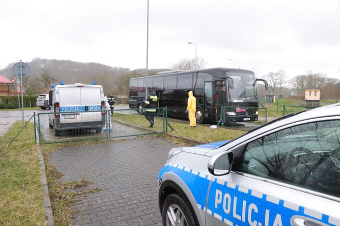 Świnoujście: Niemiecki autokar nie został wpuszczony do Polski