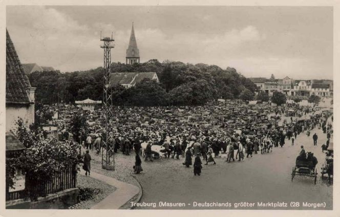 Największy rynek w Polsce znajduje się w Olecku