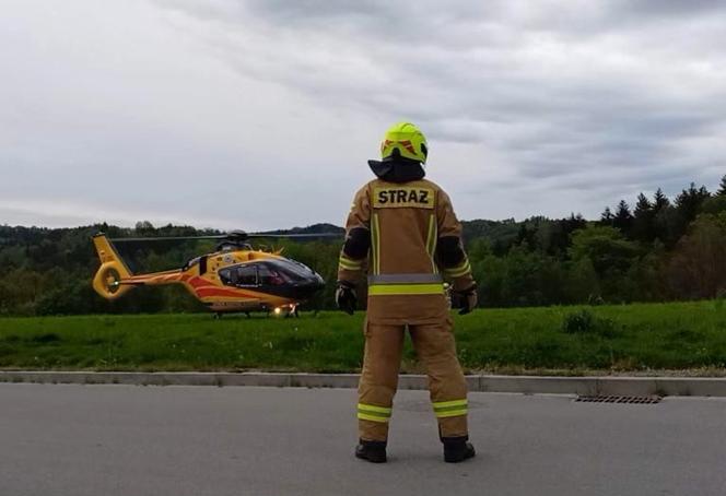 Wypadek w Skamieniałym Mieście w Ciężkowicach