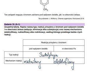 Matura 2025 chemia rozszerzona - odpowiedzi do wszystkich zadań z arkusza CKE 16.05.2025 - Formuła 2023