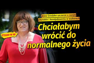 Tylko u NAS! Anna Grodzka szczerze o swojej chorobie i kandydowaniu w wyborach!  „Chciałabym wrócić do normalnego życia”