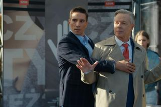 Barwy szczęścia, odcinek 3154. Tomasz (Jakub Sokołowski), Henryk (Zbigniew Suszyński)