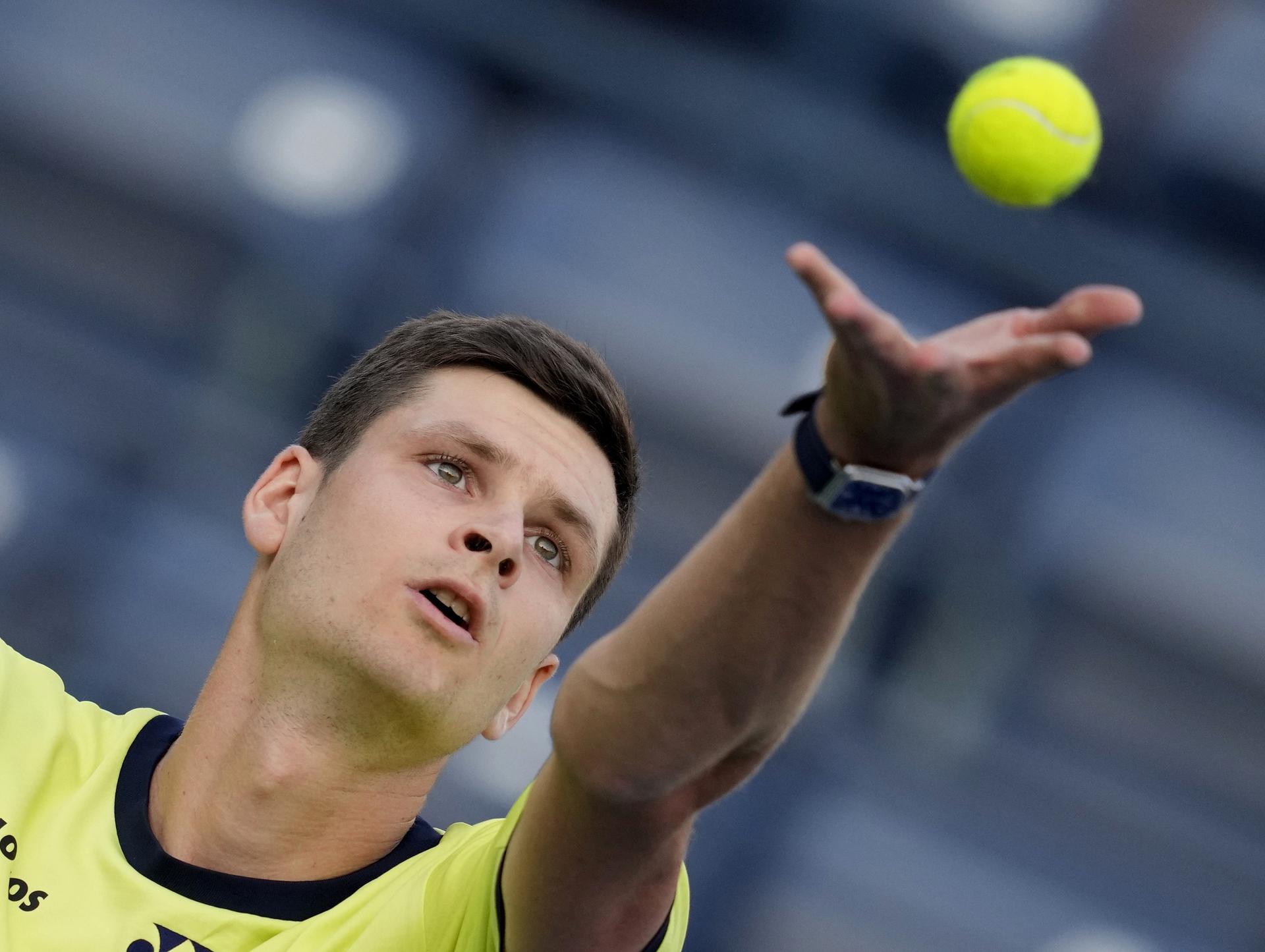 Hubert Hurkacz Z KIM gra kolejny mecz Miami DRABINKA ATP Polak zaczął