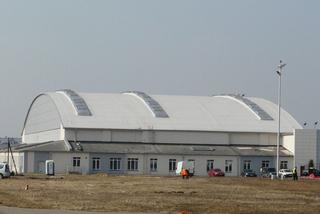 Nowy hangar w Pyrzowicach