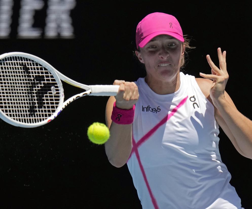 Iga Świątek - Sofia Kenin WYNIK LIVE Relacja NA ŻYWO z Australian Open 2024