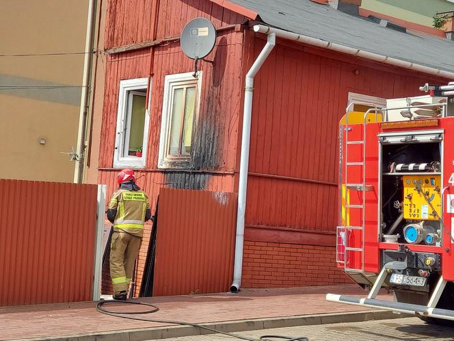 Pożar na ulicy Dworcowej! Na miejscu wszystkie służby