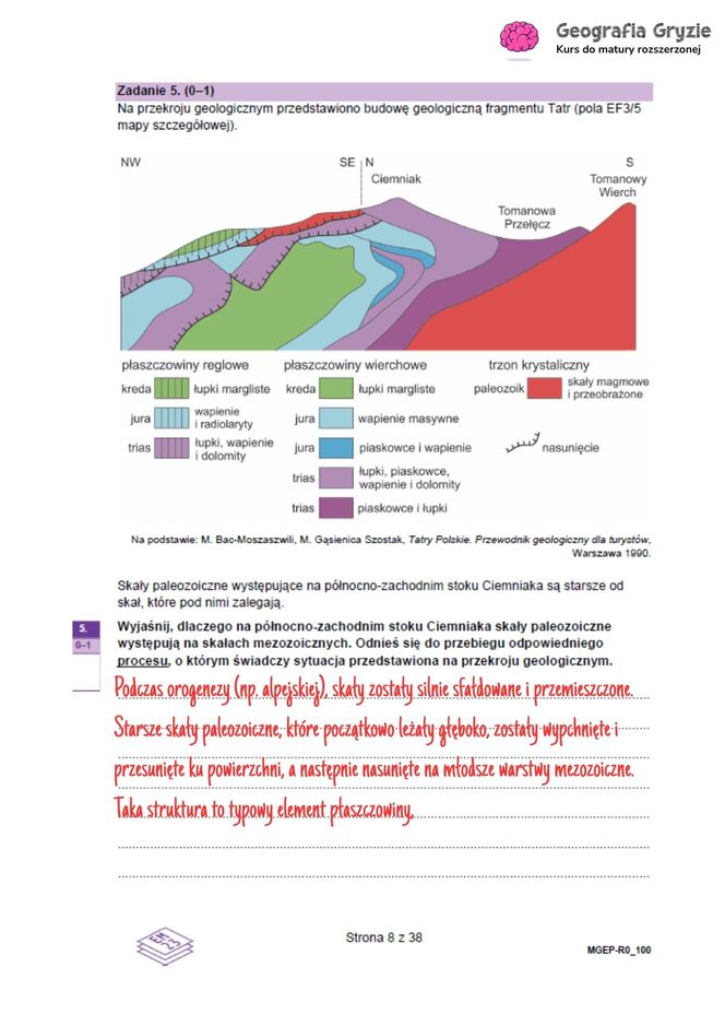 Matura 2025 geografia - odpowiedzi, arkusz CKE  15.05.2025 - Formuła 2023	