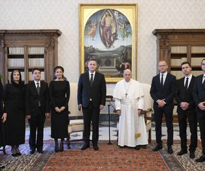 Światowi przywódcy u boku papieża Franciszka