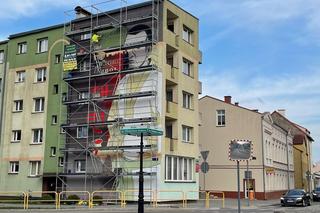 Kolejny mural powstaje w Szczecinku