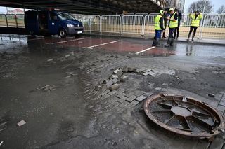 Gwałtowna burza spowodowała podtopienia w Przemyślu