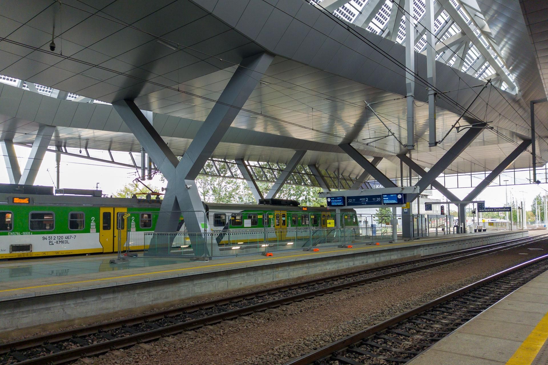 Stacja i dworzec Warszawa Zachodnia - sierpień 2025