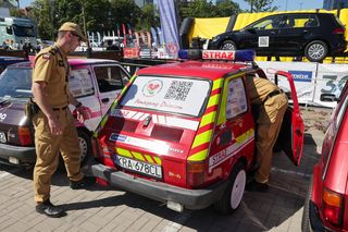 98 Fiatów 126p jedzie trasą wokół Bałtyku