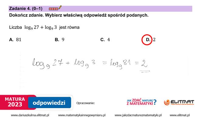 Matura 2023: matematyka. Arkusze CKE i odpowiedzi [Formuła 2023]	