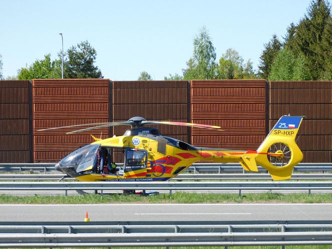 Dramat w Majdanie. Nie żyje motocyklista. Pasażerka walczy o życie