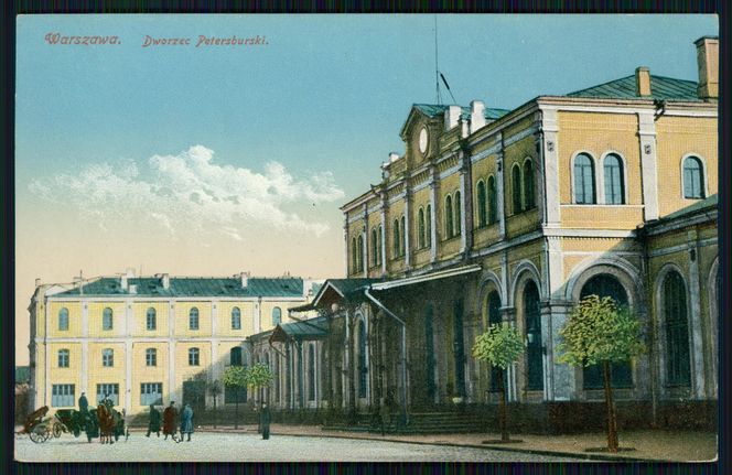 Dworzec Petersburski w Warszawie (po 1906 r.)