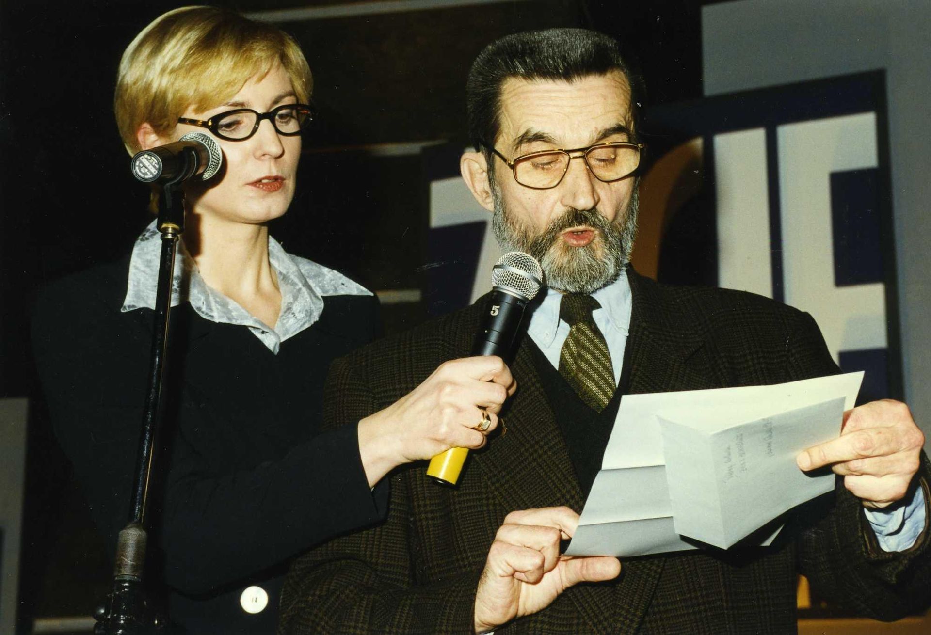 Od lewej: Iwona Schymalla, Marek Nowakowski