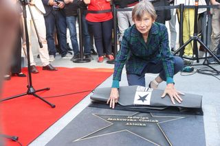 Jadwiga Jankowska-Cieślak odsłoniła swoją gwiazdę na Piotrkowskiej. To ogromny zaszczyt 