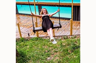 Agnieszka Korneluk poza parkietem