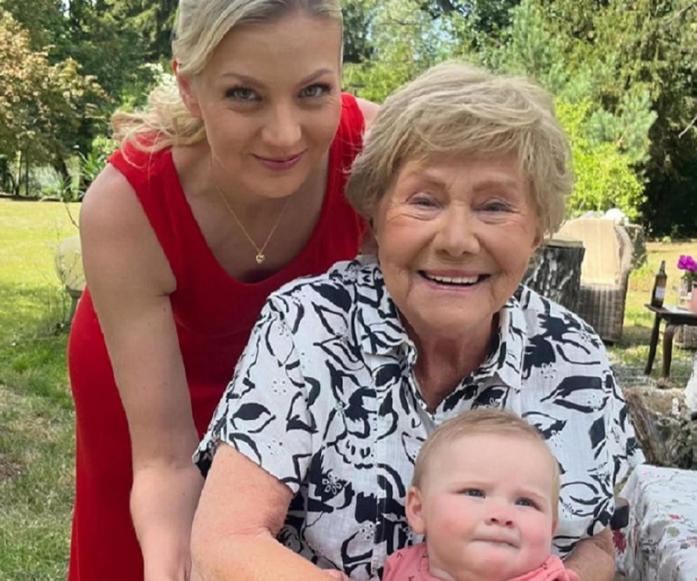 M jak miłość. To ona zostanie kolejną prawnuczką Barbary. Mała Dorotka wypełni pustkę w rodzinie Mostowiaków - ZDJĘCIA