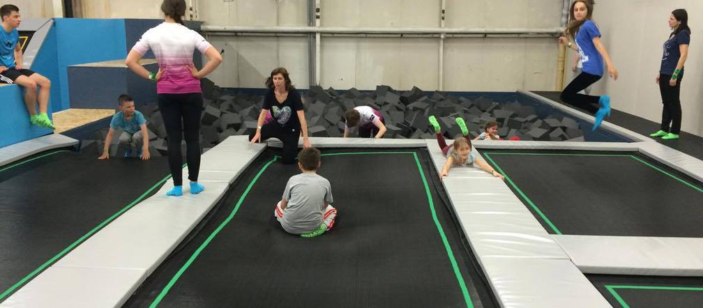 Tak wygląda park trampolin w Łodzi!