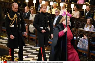 ŚLUB KSIĘCIA HARRY'EGO Z MEGHAN MARKLE - KOŚCIÓŁ.