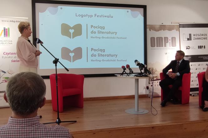 Konferencja prasowa festiwalu Pociąg do literatury. Herling-Grudziński Festiwal