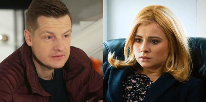 M jak miłość, Katia (Joanna Jarmołowicz), Paweł (Rafał Mroczek)