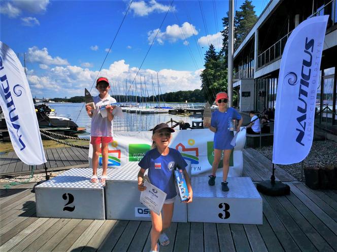 Mali żeglarze z Iławy wrócili z medalami z Olsztyna