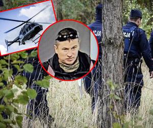 Śmigłowiec namierzył Grzegorza Borysa! Policjant ujawnia, co znaleziono w lesie