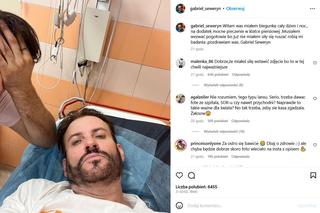 Gabriel Seweryn z Królowych życia zabrany przez pogotowie