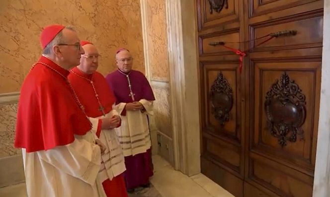 Opieczętowanie Papieskich Apartamentów